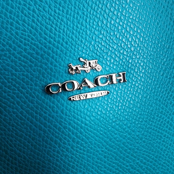 Coach Turquoise Tote Bag - Picture 2 of 11